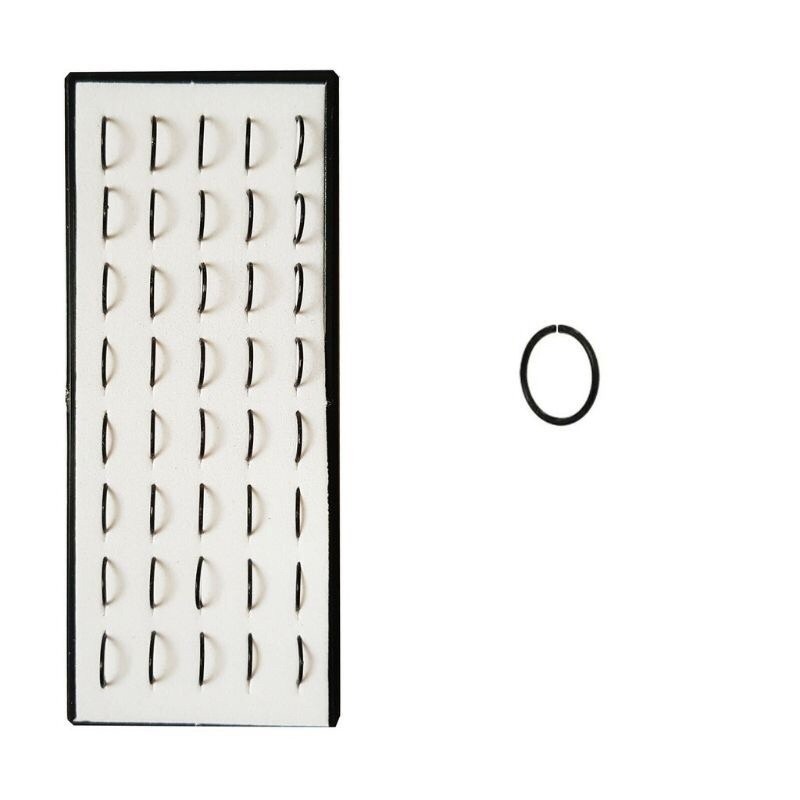 40 Piercing De Nariz Argolinha Silicone - Preto A Pronto Entrega em Oferta na Shopee