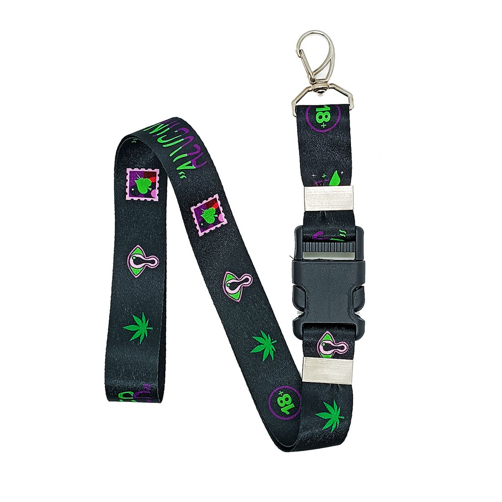 Chaveiro Fita Joker Alucinado Cogumelos Doce JOK-208 moto cordão porta crachá chave carro