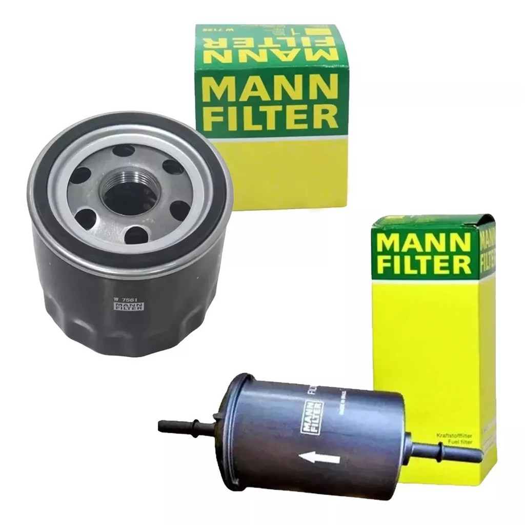 Kit Filtro De Oleo E Combustivel Mann Filter Cruze Onix S10 Tracker 1.0 1.2 1.4 12v 16v Ecotec Turbo - Spare Parts and Accessories for Vehicles