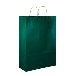 Sacola de Papel Kraft Pardo Verde Bolsa Tamanho M - 10 UNIDADES em Oferta na Shopee