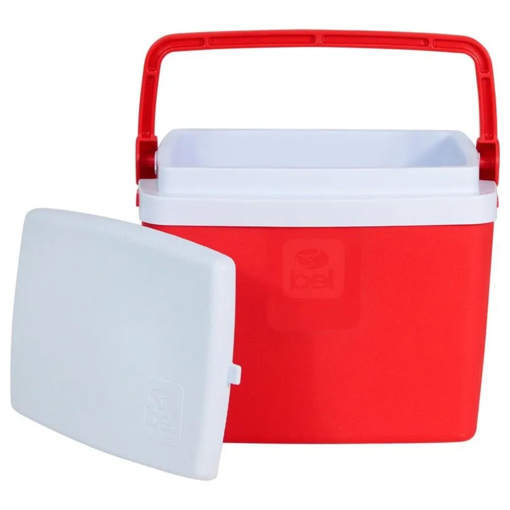 Caixa Térmica 6 Litros Vermelha Bel - Vermelha Bel 070604 em Oferta na Shopee