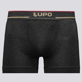 Cueca Boxer Lupo Microfibra Sem Costura Preta Mescla em Oferta na Shopee