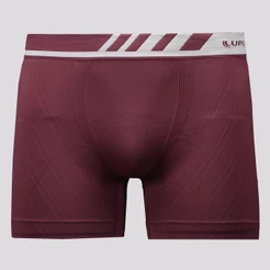 Cueca Boxer Lupo Microfibra Vinho