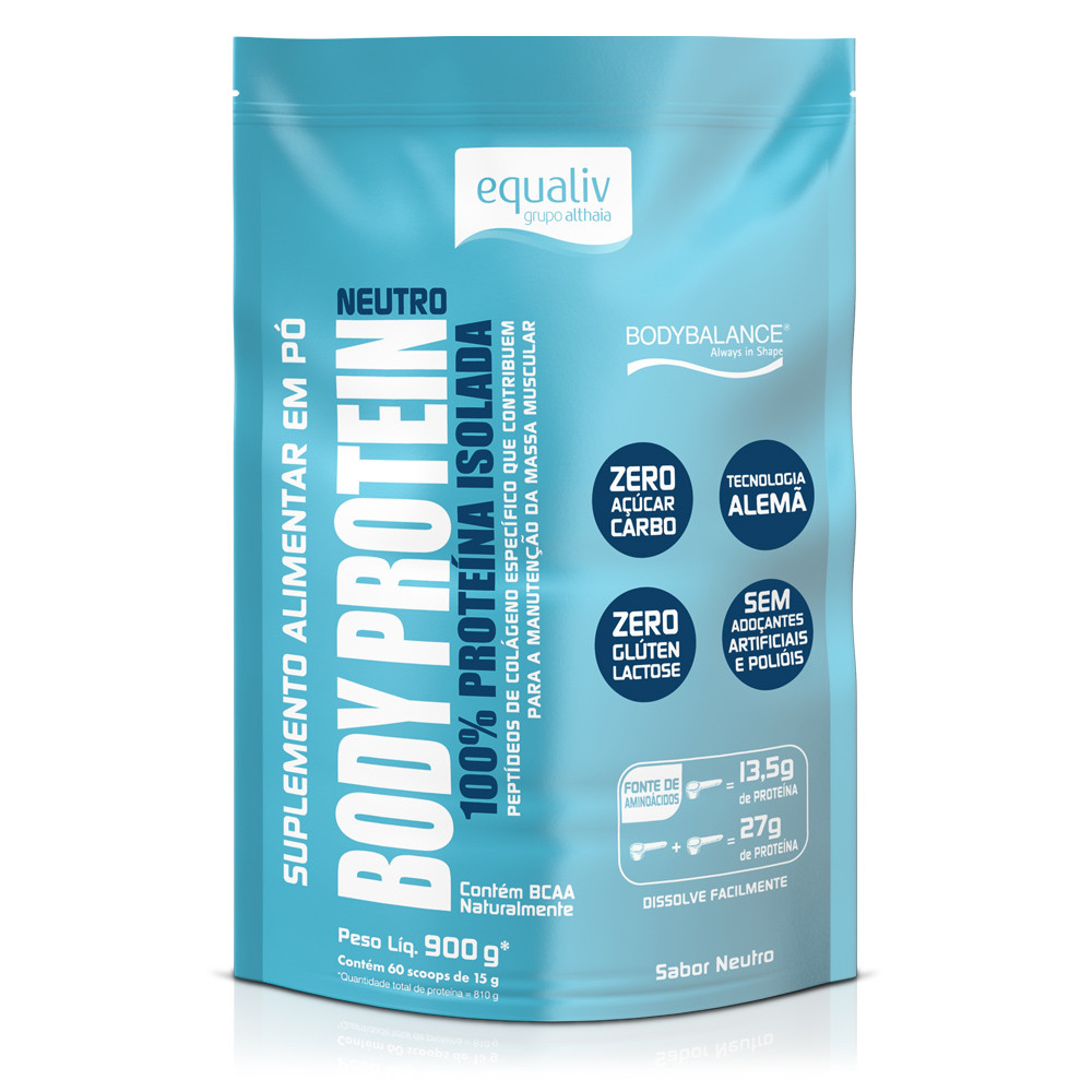 Body Protein Neutro - 900g em Oferta na Shopee