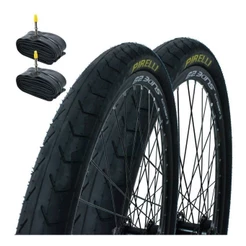 PAR PNEUS PIRELLI PHANTOM STREET 29X1.95 + 2 CÂMARAS PIRELLI BICO FINO