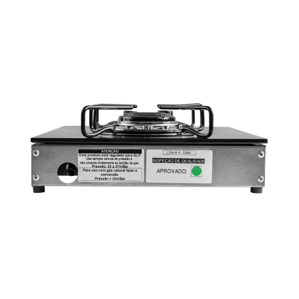 Fogão De Bancada A Gás 2 Bocas Stelar Euro Preto