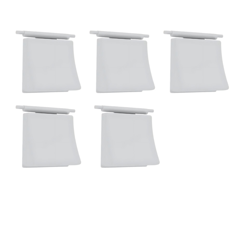 Kit C/5 Tecla de Reparo para Válvula de Descarga Linha Docol Censi Branca