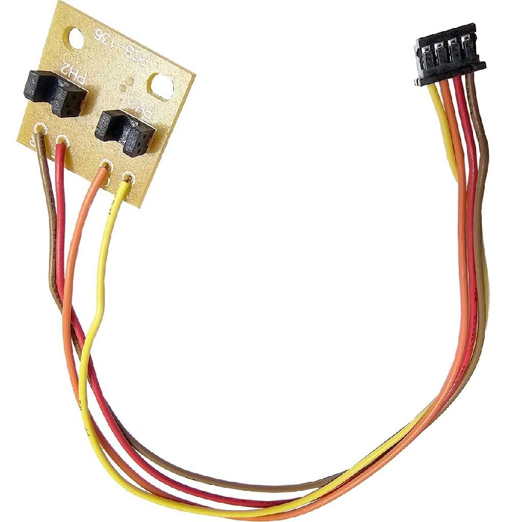 Placa Circuito Impresso Eixo Superior Janome MC200E Mc230E Elna 8100