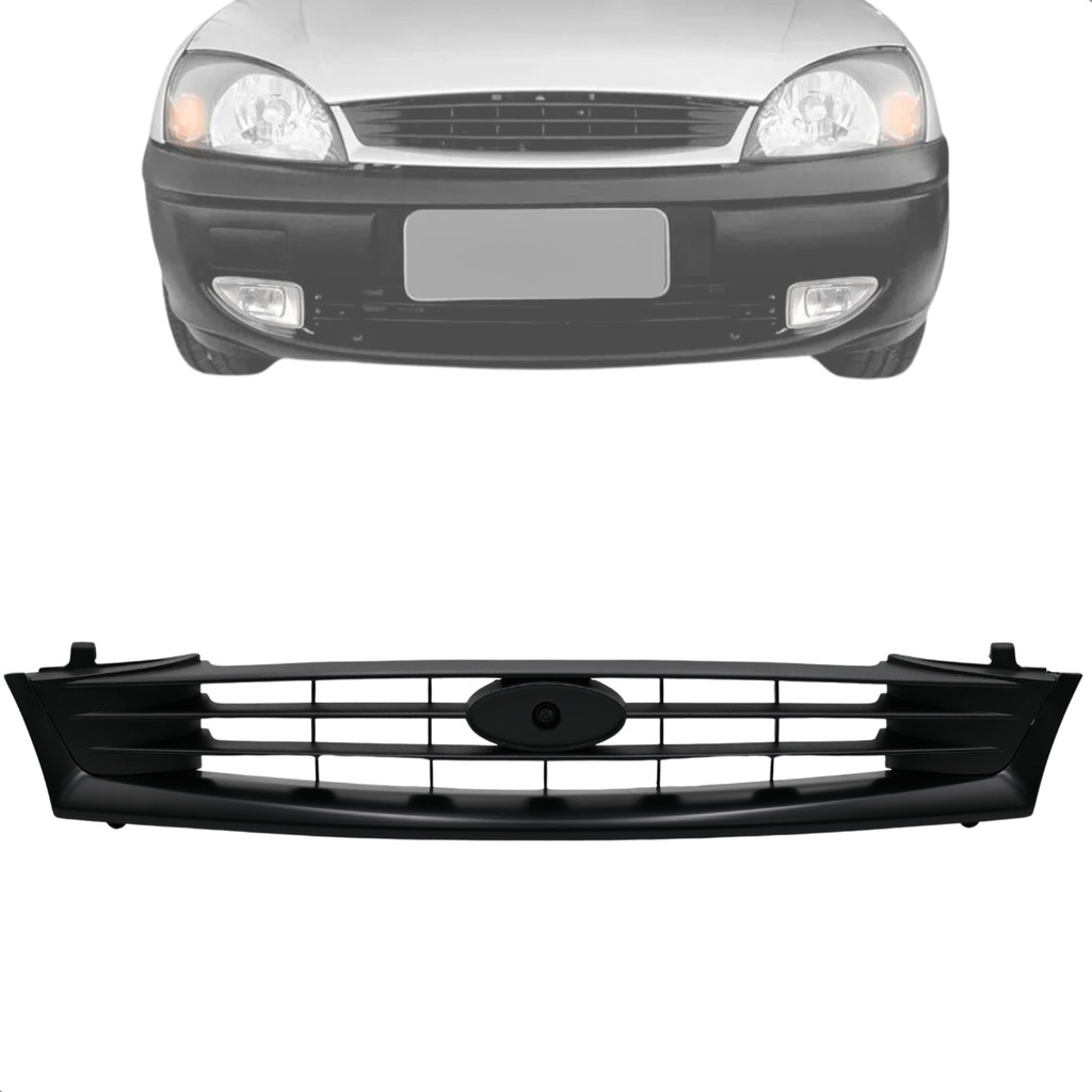 Grade Dianteira Radiador Fiesta Street 2000 2001 2002 2003 2004 2005 2006