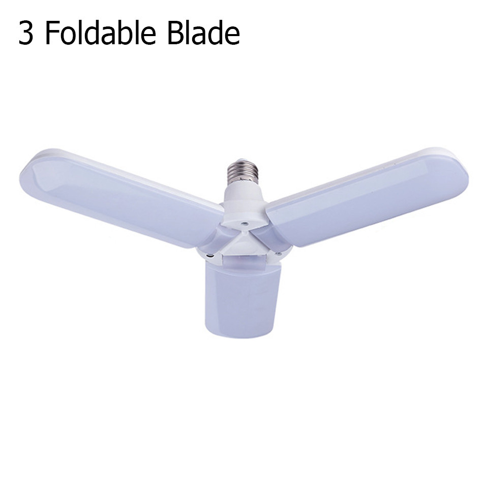 Luminária LED Lampada  Multifuncional 3 Petalas 18w Dobrável