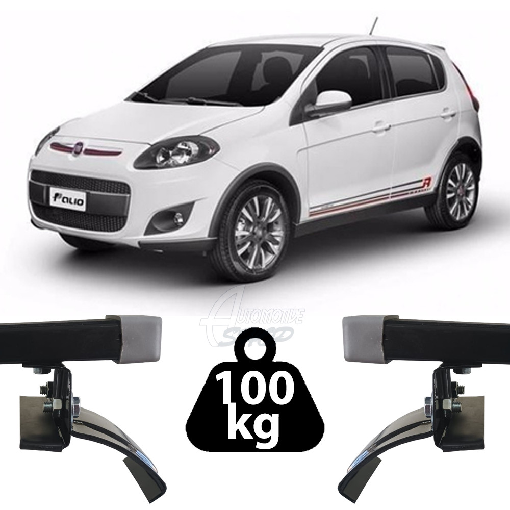 Rack Teto Resistent Sport Fiat Palio Attractive 243 100kg