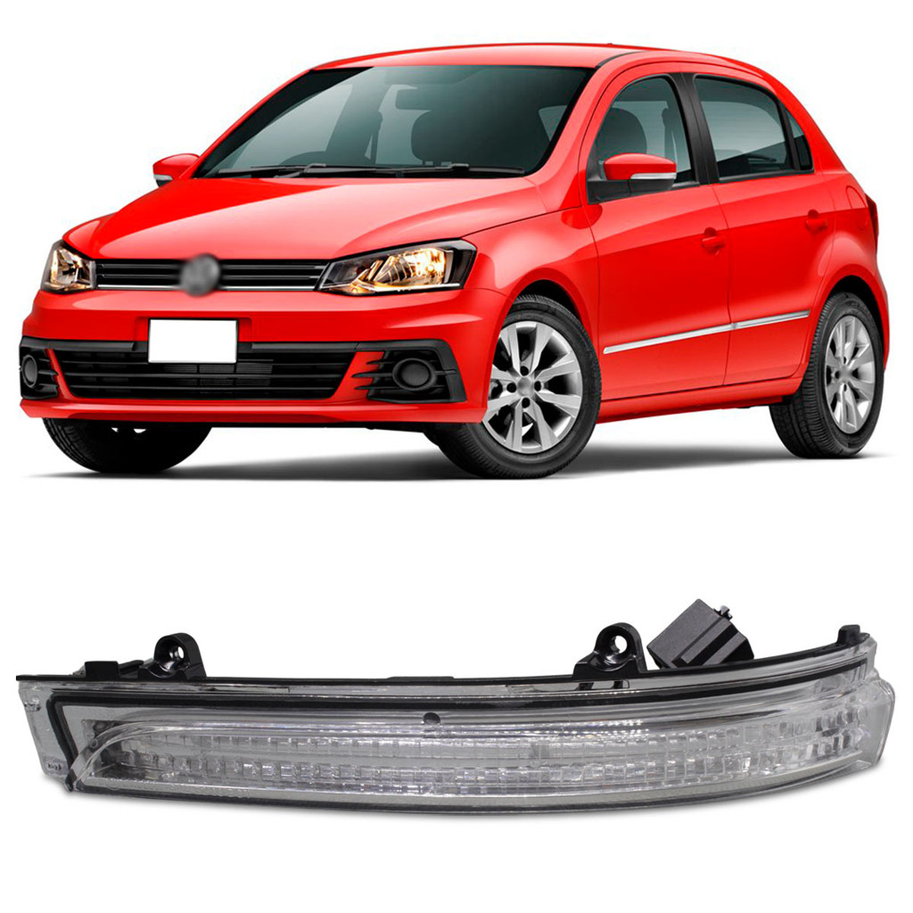 Pisca do Retrovisor Gol Saveiro Voyage G6 G7 Fox Spacefox Crossfox Up! Polo Metagal Lado Esquerdo