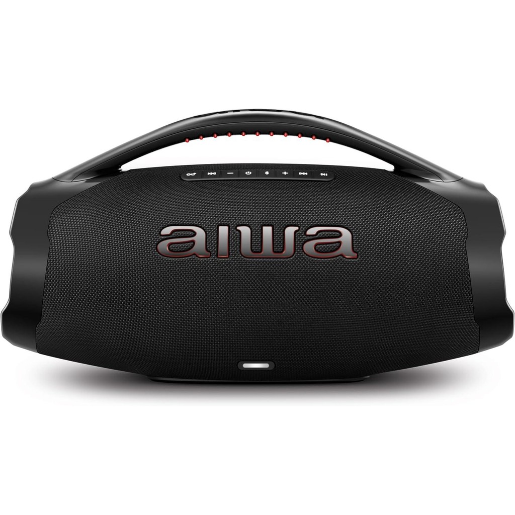 Caixa de Som AIWA a Boombox Plus 200W Bluethooh AWS-BBS-01-B Preto