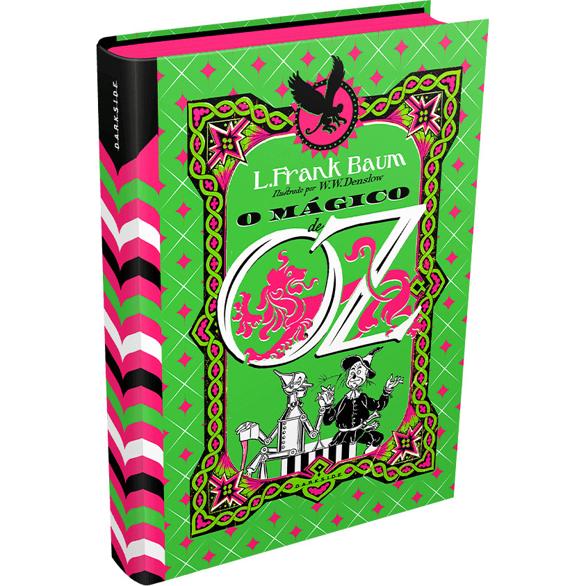 Capa do livro Livro - O Mágico de Oz: First Edition - Novo - Editora Darkside -