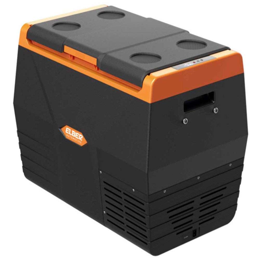 Geladeira Portátil Elber 35L 12V/24V p/ Camping, Viagem, Caminhão, Motorhome