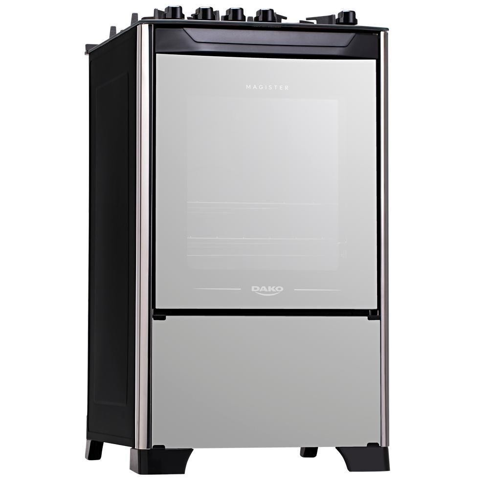 Fogão 4 Bocas Dako Magister Style Com Mesa De Vidro Bivolt em Oferta na Shopee
