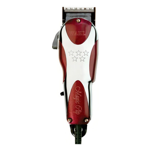Wahl Magic Clip Com Fio Com 8 Pentes 127v Cor 110v Vermelho