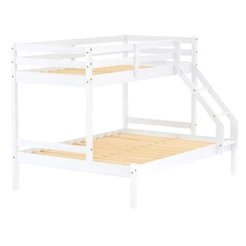 Beliche Casal/Solteiro Slim Madeira Maciça Branco Housin