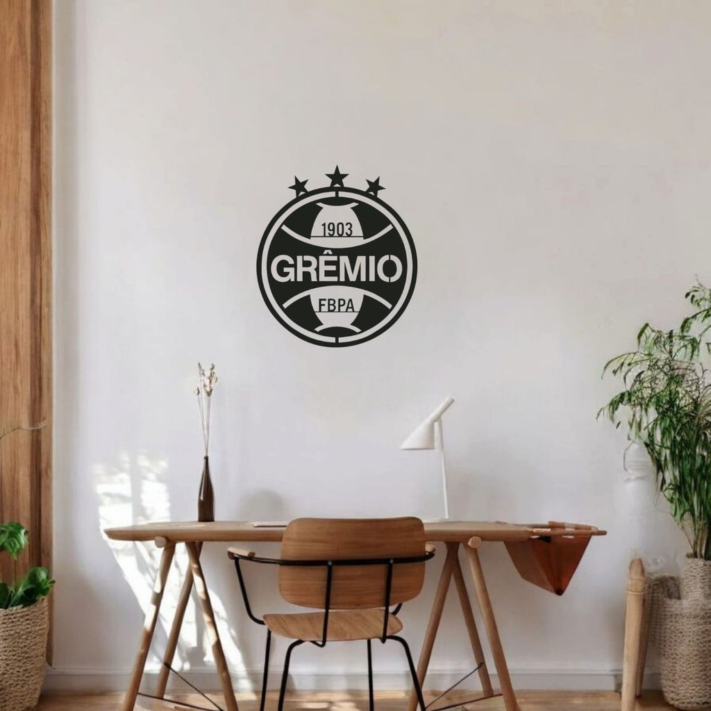 Quadro Grêmio Decorativo Time  Futebol Mdf Esporte