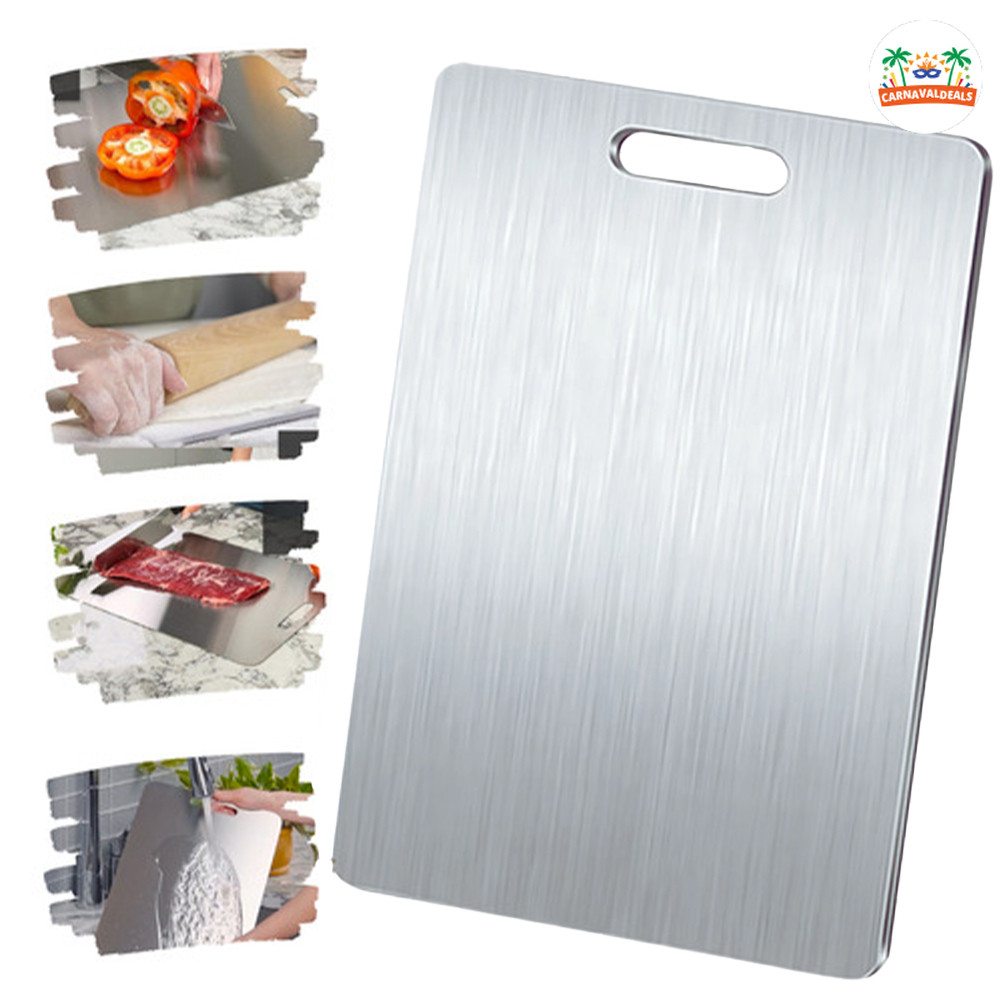 Tabua Profissional Aco Inox 304 Acabamento Escovado Reversivel Antibacteriana e Antimofo