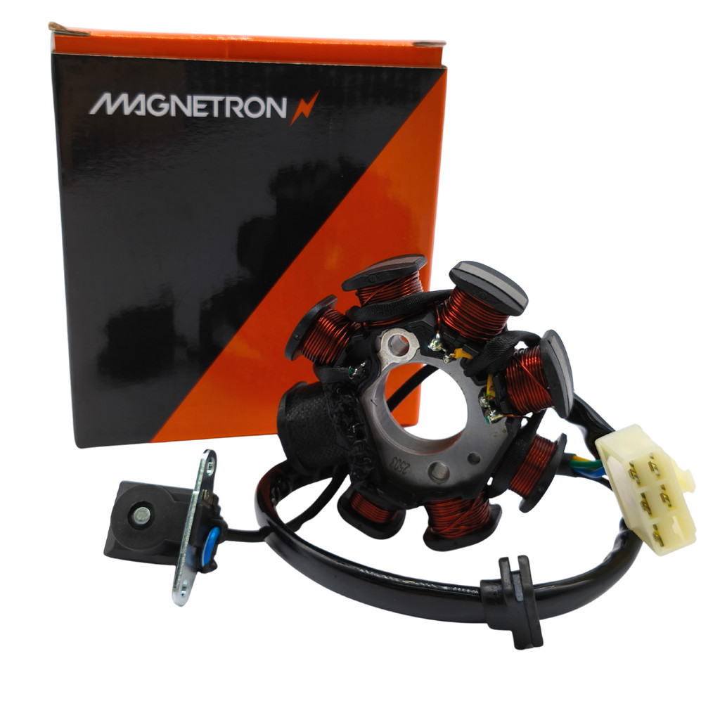 Estator magnetron com bobina de Pulso Shineray Jet 125 CBS 2023 Xy Jet 50 2023 em Oferta na Shopee