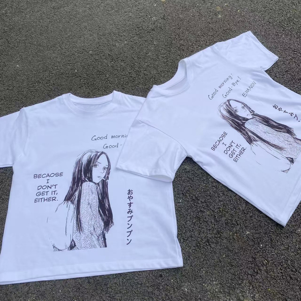 [Camiseta Premium em Algodão Puro]SISI T-shirt Feminina Estampada Camiseta Algodão Verão Promoção Estilosa