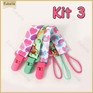 3pçs /Prendedor De Chupeta De Bebê Com Corrente Para Mamilos De anti-Queda Cordão De Brinquedo em Oferta na Shopee