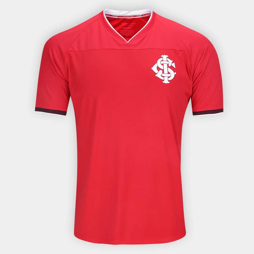 Camisa Internacional Power II Vermelha em Oferta na Shopee