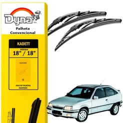 Palheta Limpador Parabrisa Dianteira Kadett 1989 a 1998 Original Dyna com Alta Durabilidade