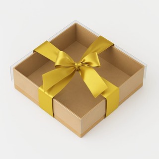 10 Caixas De Presente/bombons 20x20x5 Kraft Tampa E Fundo - Dia dos Pais -  - Dia dos Namorados - Natal Caixa