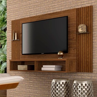 Painel Para Tv 43" Alasca Com Nicho Frei/fr Ripado - Móveis Arapongas em Oferta na Shopee