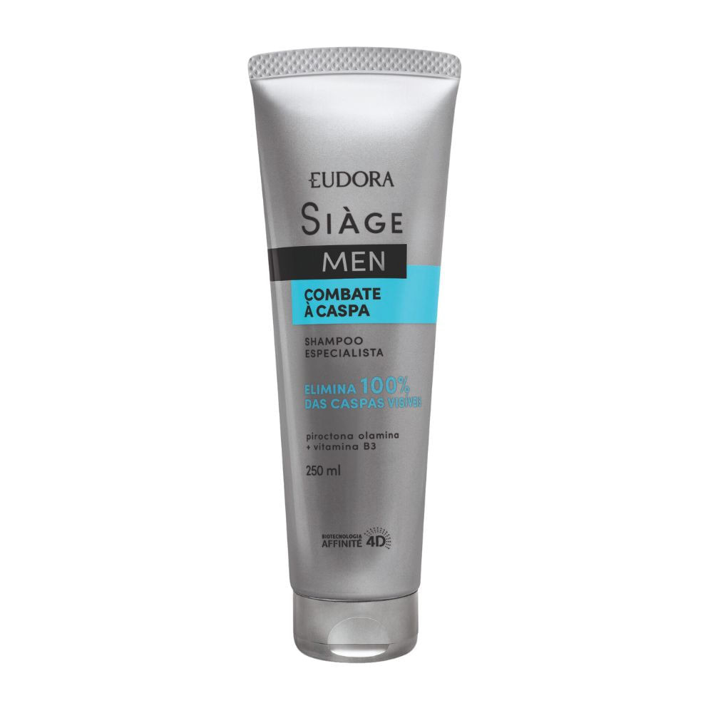 Shampoo Eudora Siàge Men Combate á Caspa 250ml - Beauty