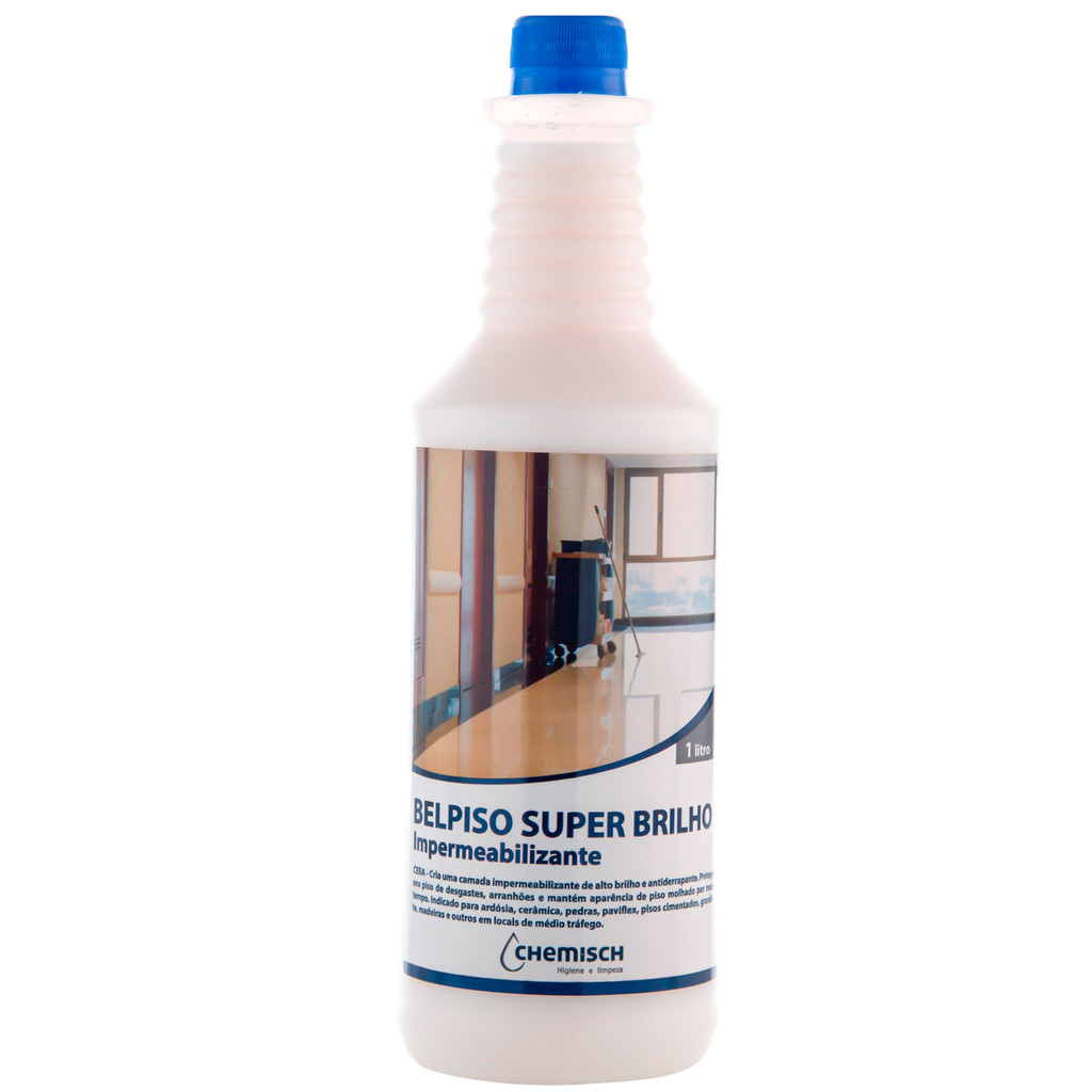 Impermeabilizante Incolor Para Pisos Super Brilho 1L Pronto Uso