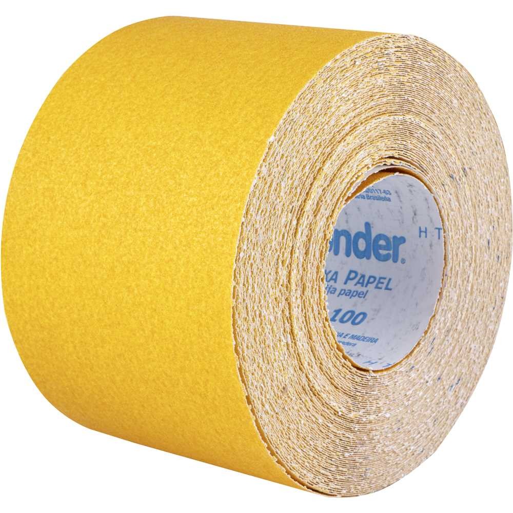 Lixa Costado De Papel Em Rolo 120mm x 25m G60 Vonder