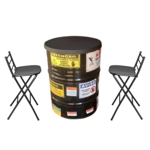 Tampo para Mesa Tambor Bistro Bar Em Plastico -F em Oferta na Shopee