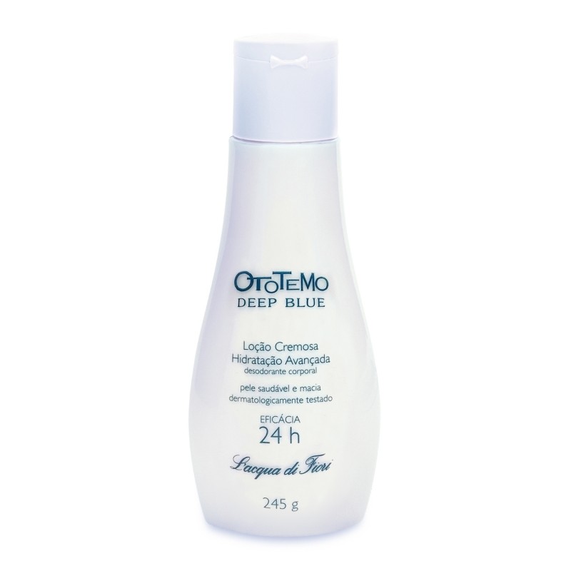 EMULSÃO HIDRATANTE OTOTEMO DEEP BLUE  24H 245G LACQUA DI FIORI