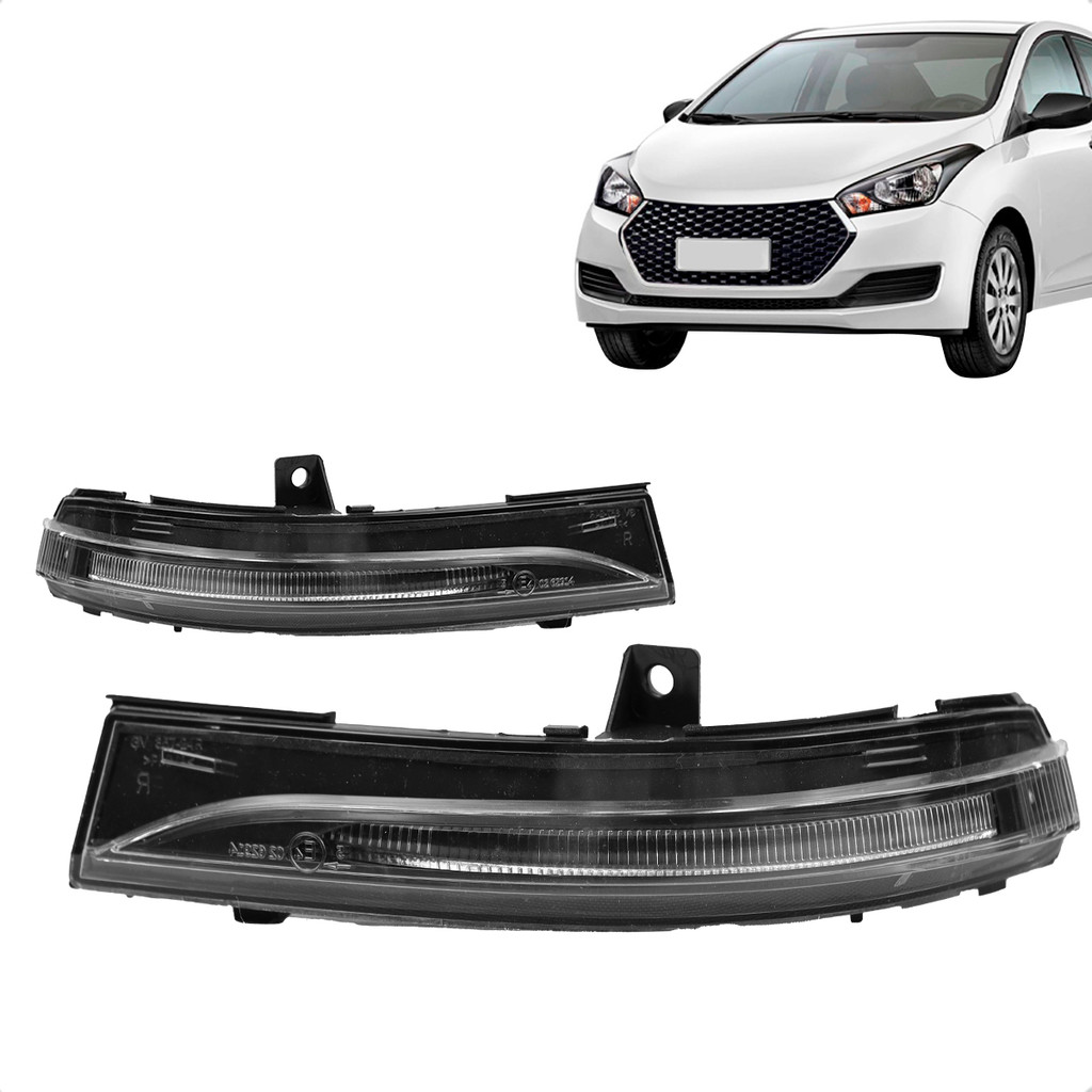 Pisca Retrovisor Hb20 2019 2020 2021 2022 2023 em Oferta na Shopee