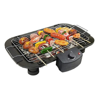Churrasqueira Elétrica Portátil 1500W Interna Sem Fumaça Grelhador 220V e 110V Cor Preto em Oferta na Shopee