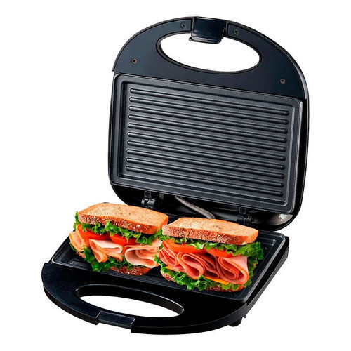 Sanduicheira Misteira Eletrica  Classic Grill Antiaderente 110V
