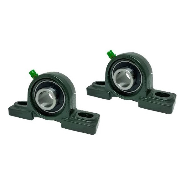 - Kit 2 Pcs Mancal + Rolamento Ucp204-12 Eixo3/4 -19,05mm