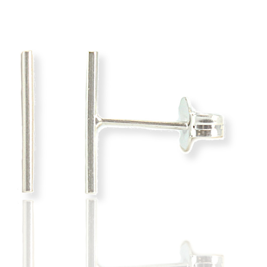 Brinco Palito Prata Legítima 925 em Oferta na Shopee