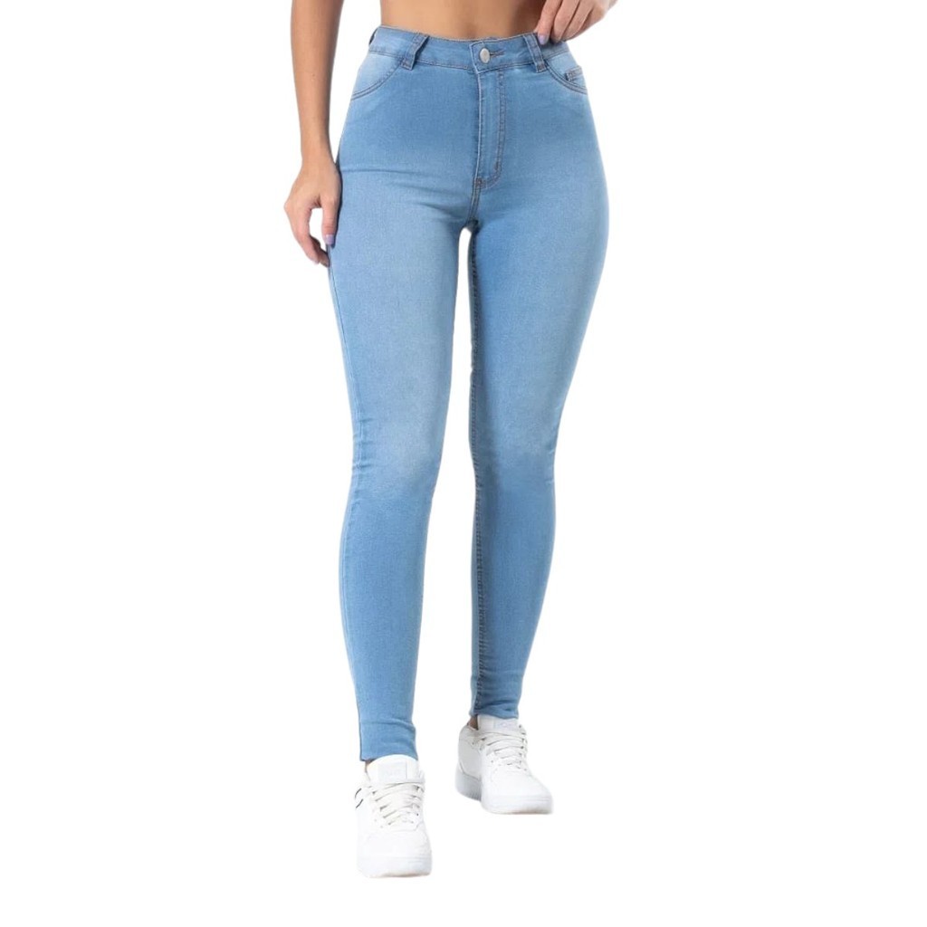 Calça Hot Pant Feminina Azul Lady Rock