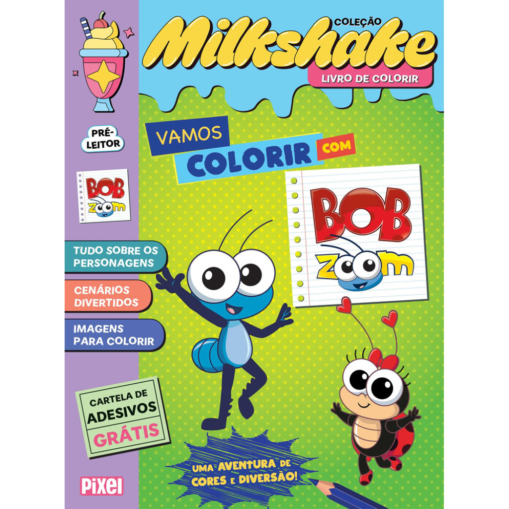 VAMOS COLORIR COM BOB ZOOM UMA AVENTURA DE CORES E DIVERSÃO! - Books & Magazines