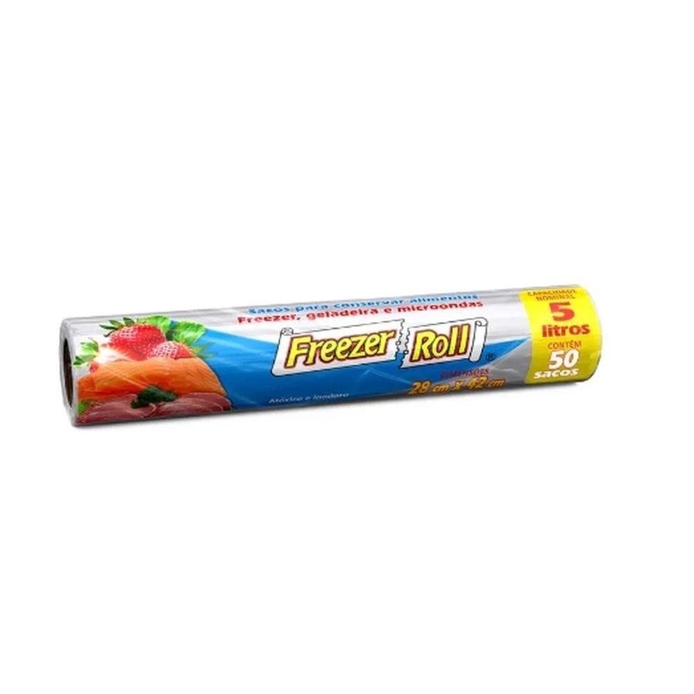 Saco Freezer 5l Dover Roll 50Un - Home & Living