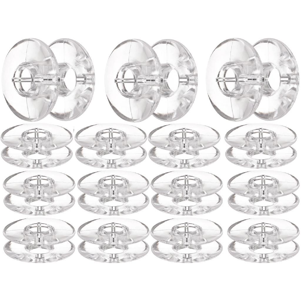 25 Bobinas Carretilha Singer Plástica Baixa Máquina Costura em Oferta na Shopee