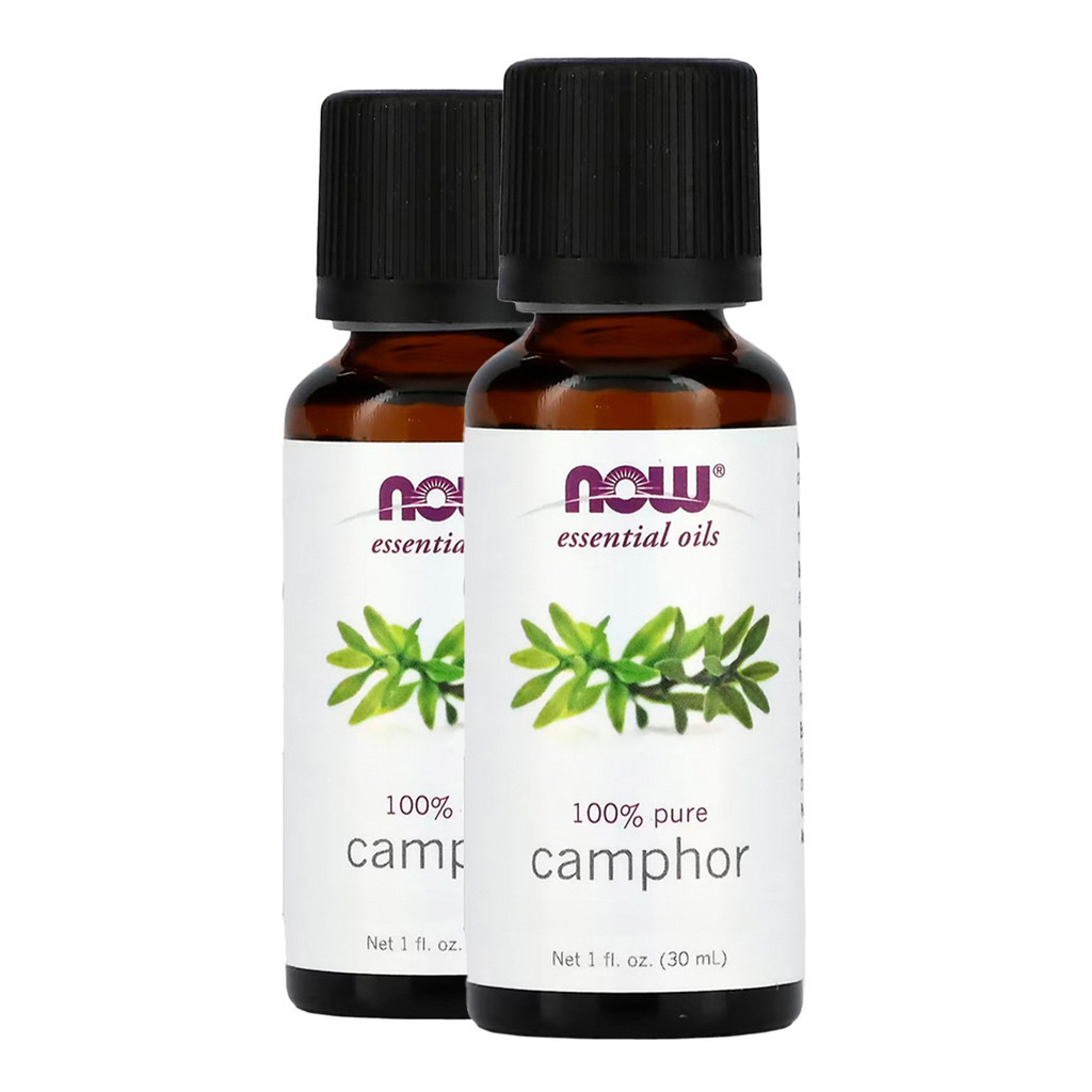 Kit 2x Óleo de Cânfora Now Foods 30 ml Puro Importado/Made in Usa
