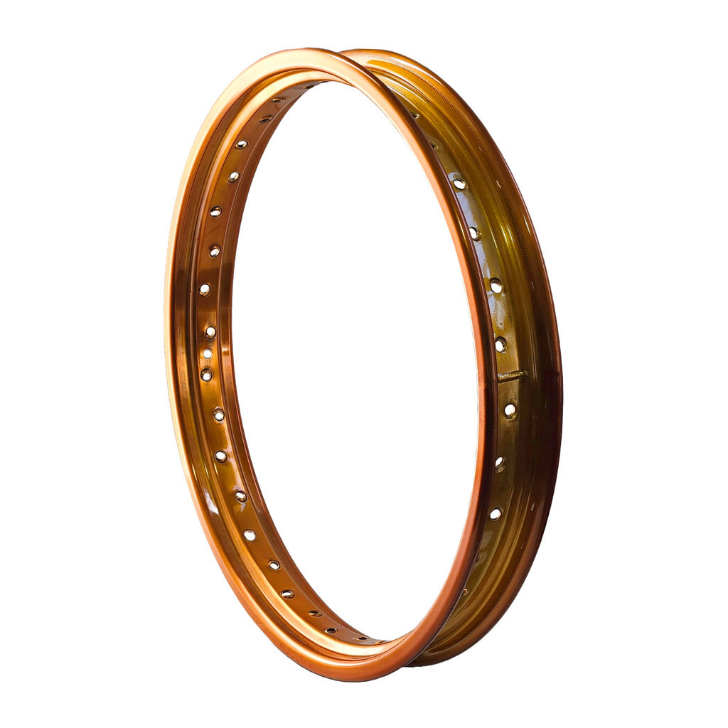Aro Unitário Roda Viper Alumínio Modelo Vpr 17x215 Traseiro Bros Xre 190 Crosser 150 Dourado Cobre