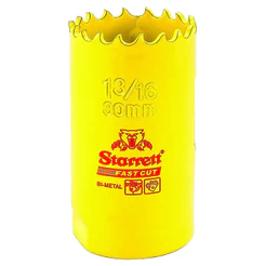 Serra Copo Fast Cut 30mm Starrett 1.3/16" Bi-Metal FCH0136-G