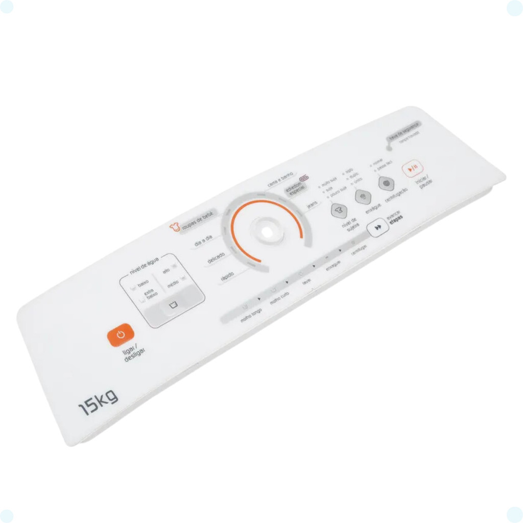 Kit Painel Plástico + Adesivo Decorativo Brastemp Bwk15 15kg