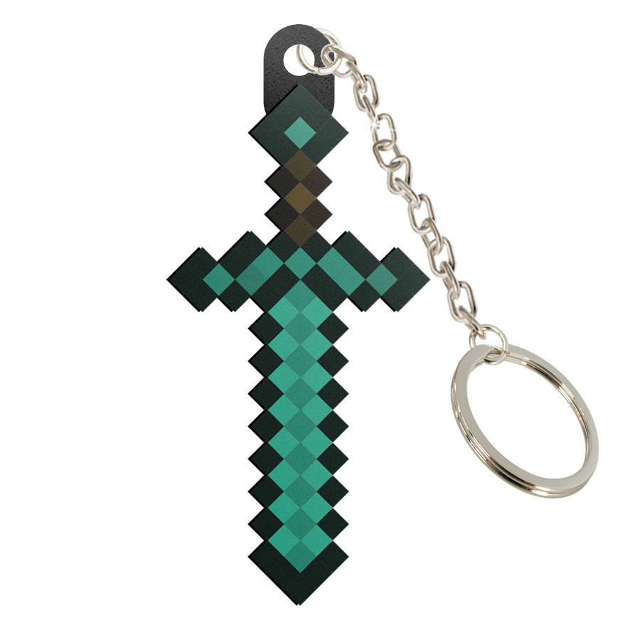 Chaveiro MDF - Pixel Espada